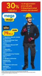 Gazetka promocyjna Castorama - Gazetka Castorama - Gazetka - ważna od 10.10 do 10.10.2021 - strona 20 - produkty: Okulary ochronne, Tarcza diamentowa, Rama, Wiertarka, Buty, Przecinarka, Stół, Szlifierka kątowa, Buty robocze, Kask, Kosz, Bluza polarowa, Wiertarkowkrętarka, Koszulka, Tarka, Wkręt, Rękawice, Młot, Młotowiertarka, Wkrętarka, Spodnie, Szlifierka, Półbuty, Rękawice ochronne, Bluza, Astor