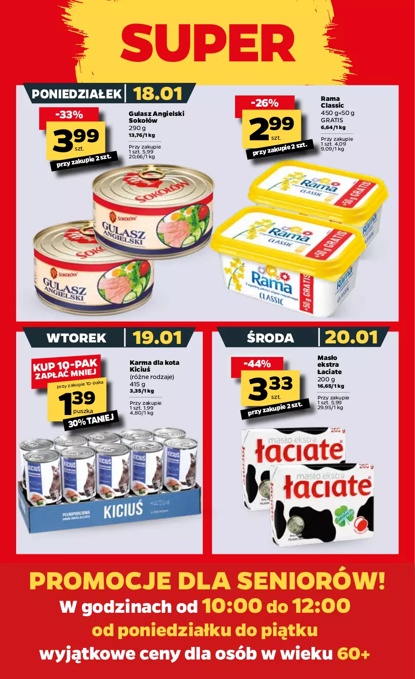 Gazetka promocyjna Netto - Oferta Tygodnia - ważna 18.01 do 23.01.2021 - strona 2 - produkty: Gra, Masło, Rama, Sok, Sokołów