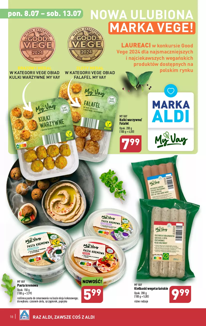 Gazetka promocyjna Aldi - Pełna oferta - ważna 08.07 do 13.07.2024 - strona 18 - produkty: Czosnek, Fa, Kokos, Laur, Olej, Papryka