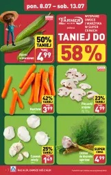 Gazetka promocyjna Aldi - Pełna oferta - Gazetka - ważna od 13.07 do 13.07.2024 - strona 2 - produkty: Piec, Warzywa, Czosnek, Pieczarki krojone, Owoce