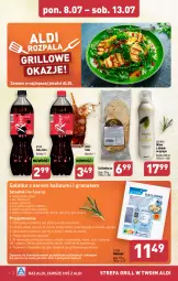 Gazetka promocyjna Aldi - Pełna oferta - Gazetka - ważna od 13.07 do 13.07.2024 - strona 6 - produkty: Piec, Sałatka, Oliwki zielone, Sos, Sok, Ser, Sól, Por, Mus, Gra, Oliwki, Granat, Cytryny, Stek, Sałat, Pieprz, Miód, Oliwa z oliwek, Mieszanka sałat, Grill, Olej, Musztarda, Fa