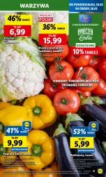 Gazetka promocyjna Lidl - GAZETKA - Gazetka - ważna od 28.02 do 28.02.2024 - strona 15 - produkty: Kalafior, Warzywa, Ser, Gra, Papryka, Papryka żółta, Chleb, Olej, Pomidory