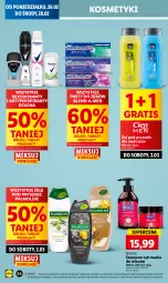 Gazetka promocyjna Lidl - GAZETKA - Gazetka - ważna od 28.02 do 28.02.2024 - strona 60 - produkty: Gra, Palmolive, Biovax, Rexona, Dezodorant, Maska do włosów, Szampon, Maska, Antyperspirant, Blend-a-Med