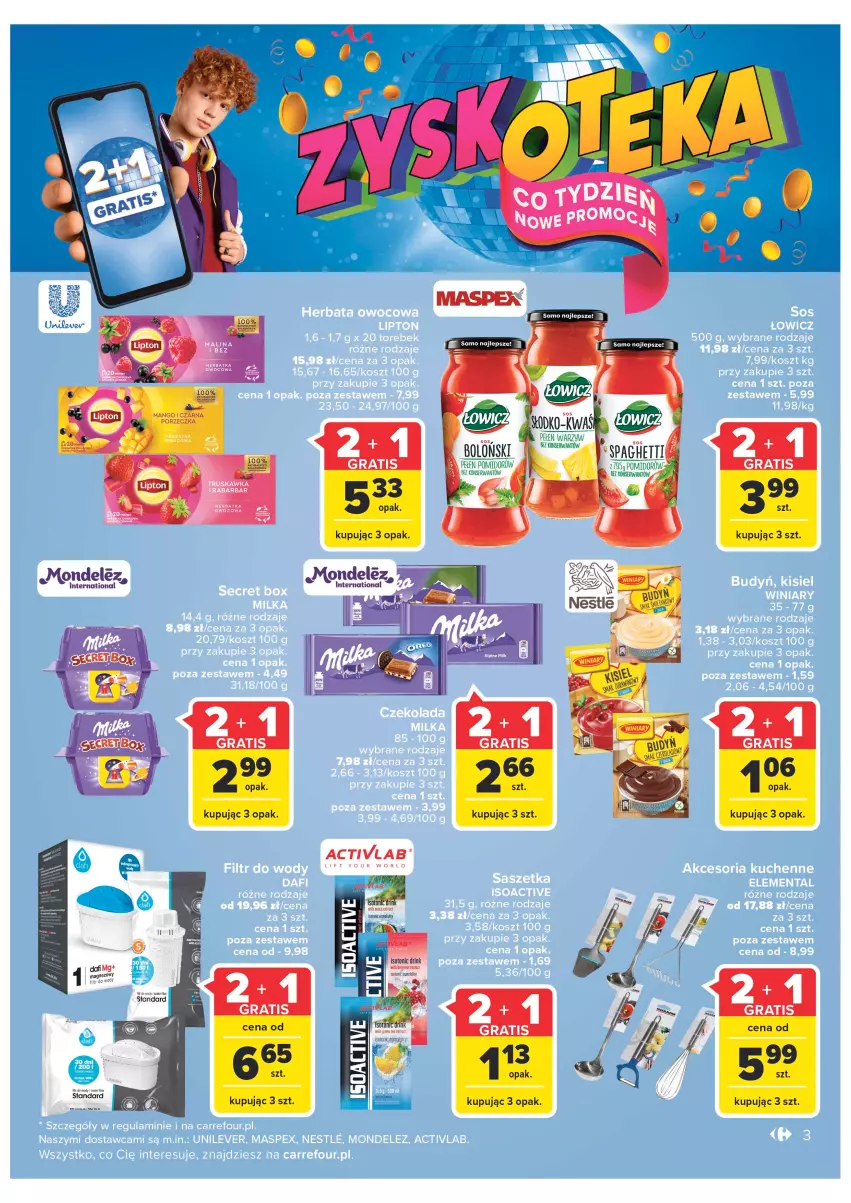 Gazetka promocyjna Carrefour - Gazetka Carrefour Zyskoteka - ważna 04.10 do 08.10.2022 - strona 3 - produkty: Gra, Ser