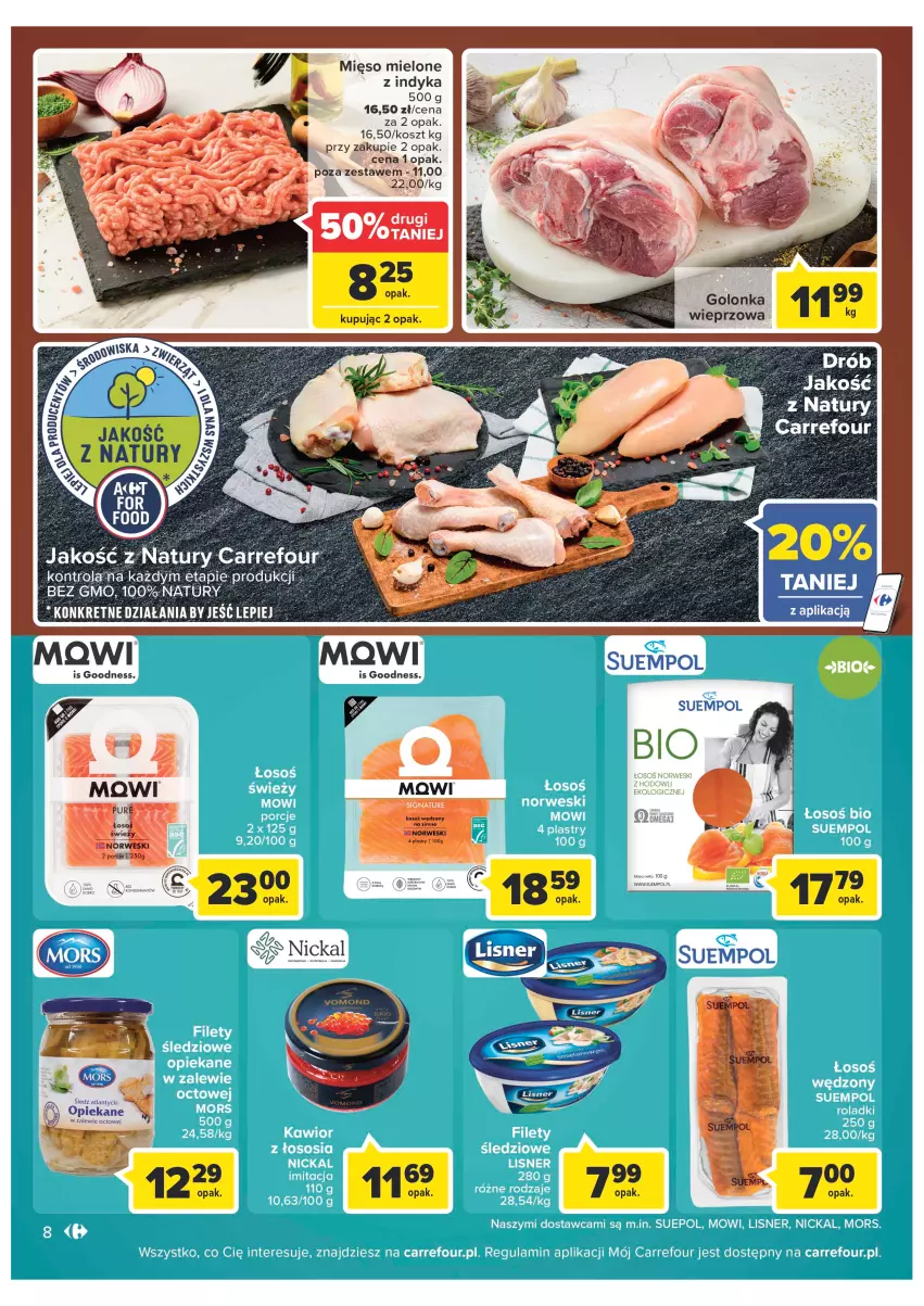 Gazetka promocyjna Carrefour - Gazetka Carrefour Zyskoteka - ważna 04.10 do 08.10.2022 - strona 8 - produkty: Kosz, Kret, Mięso, Mięso mielone, Suempol