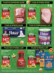 Gazetka promocyjna Delikatesy Centrum - Franczyza DC35 Czwartek - Gazetka - ważna od 03.09 do 03.09.2025 - strona 6 - produkty: Kawa rozpuszczalna, Top, Rum, Papier, Parówki, Kawa, Filet z piersi indyka, Velvet, Dron, Ręcznik, Olej, Berlinki, K2