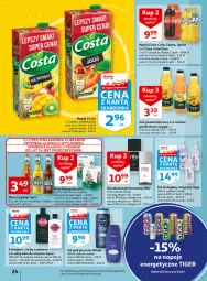 Gazetka promocyjna Auchan - Włoska kuchnia jest w cenie Hipermarkety - Gazetka - ważna od 11.05 do 11.05.2022 - strona 24 - produkty: Piwa, Piwo, Sok pomarańczowy, Sok, Gra, Odzywka do włosów, Yope, Namysłów, Dezodorant, Perfum, Coca-Cola, Napoje, Tiger, Szampon, Syoss, Cappy, Nike, Fanta, Suchy szampon, Sprite, Napój, Captain Jack, Nivea, Nektar, Fa