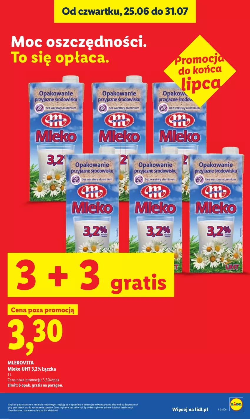 Gazetka promocyjna Lidl - Gazetka ważna od 6.07 do 8.07 - ważna 06.07 do 08.07.2026 - strona 13 - produkty: Gra, Mleko, Mlekovita