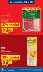 Gazetka promocyjna Lidl - Gazetka ważna od 6.07 do 8.07 - Gazetka - ważna od 08.07 do 08.07.2026 - strona 14 - produkty: Ser, Dulano, Szynka, Pilos, Edam