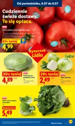 Gazetka promocyjna Lidl - Gazetka ważna od 6.07 do 8.07 - Gazetka - ważna od 08.07 do 08.07.2026 - strona 35 - produkty: Sałata masłowa, Sałat, Masło, Pomidory