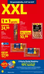 Gazetka promocyjna Lidl - Gazetka ważna od 6.07 do 8.07 - Gazetka - ważna od 08.07 do 08.07.2026 - strona 40 - produkty: Gra, PIKOK, Frankfurterki, Kabanos