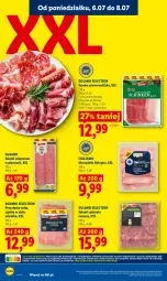 Gazetka promocyjna Lidl - Gazetka ważna od 6.07 do 8.07 - Gazetka - ważna od 08.07 do 08.07.2026 - strona 42 - produkty: Salami, Mortadella, Prosciutto, Dulano, Dell, Szynka