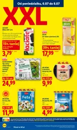 Gazetka promocyjna Lidl - Gazetka ważna od 6.07 do 8.07 - Gazetka - ważna od 08.07 do 08.07.2026 - strona 44 - produkty: Mozzarella, Ser, Jaja, Pilos, Camembert, Edam, Feta, Mleko