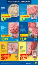Gazetka promocyjna Lidl - Gazetka ważna od 6.07 do 8.07 - Gazetka - ważna od 08.07 do 08.07.2026 - strona 65 - produkty: Mięso mielone, Królik, Tusz, Burger, Wołowina, Flaki, Mięso