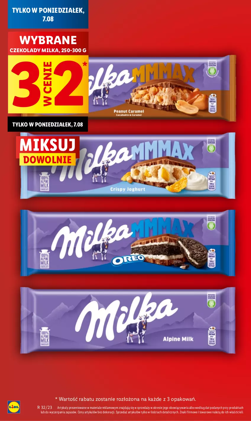 Gazetka promocyjna Lidl - GAZETKA - ważna 07.08 do 12.08.2023 - strona 6 - produkty: Milka