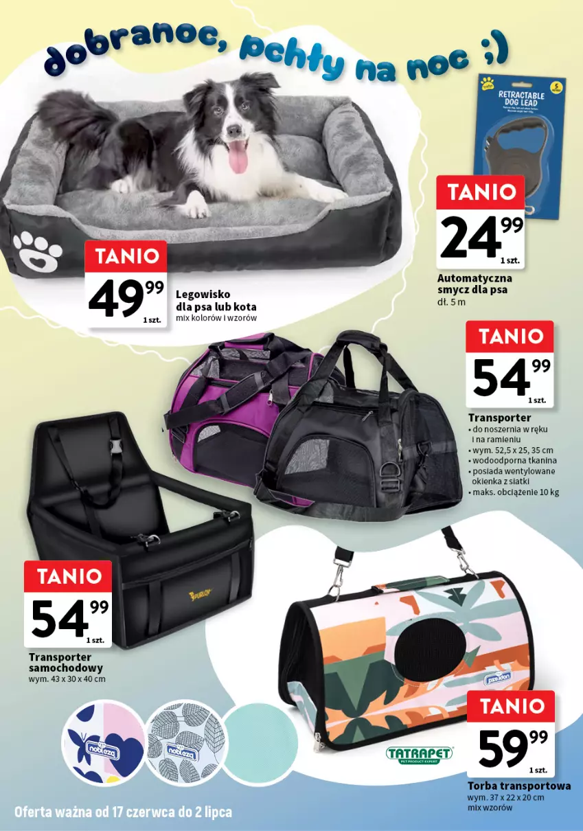 Gazetka promocyjna Intermarche - Gazetka Intermarche - ważna 17.06 do 02.07.2025 - strona 6 - produkty: LEGO, Legowisko, Por, Smycz, Sport, Torba, Tran