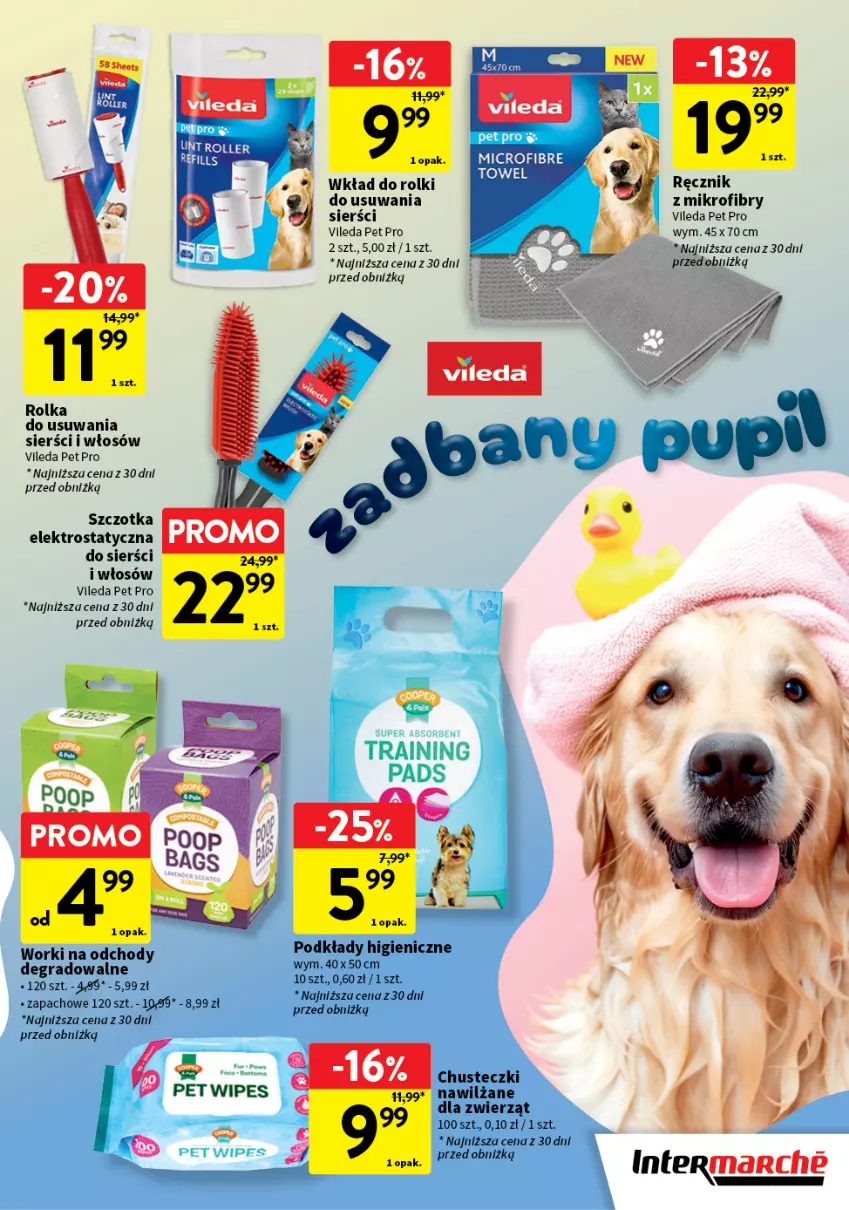 Gazetka promocyjna Intermarche - Gazetka Intermarche - ważna 17.06 do 02.07.2025 - strona 7 - produkty: Chusteczki, Gra, Podkład, Ręcznik, Rolki, Roller, Szczotka, Vileda