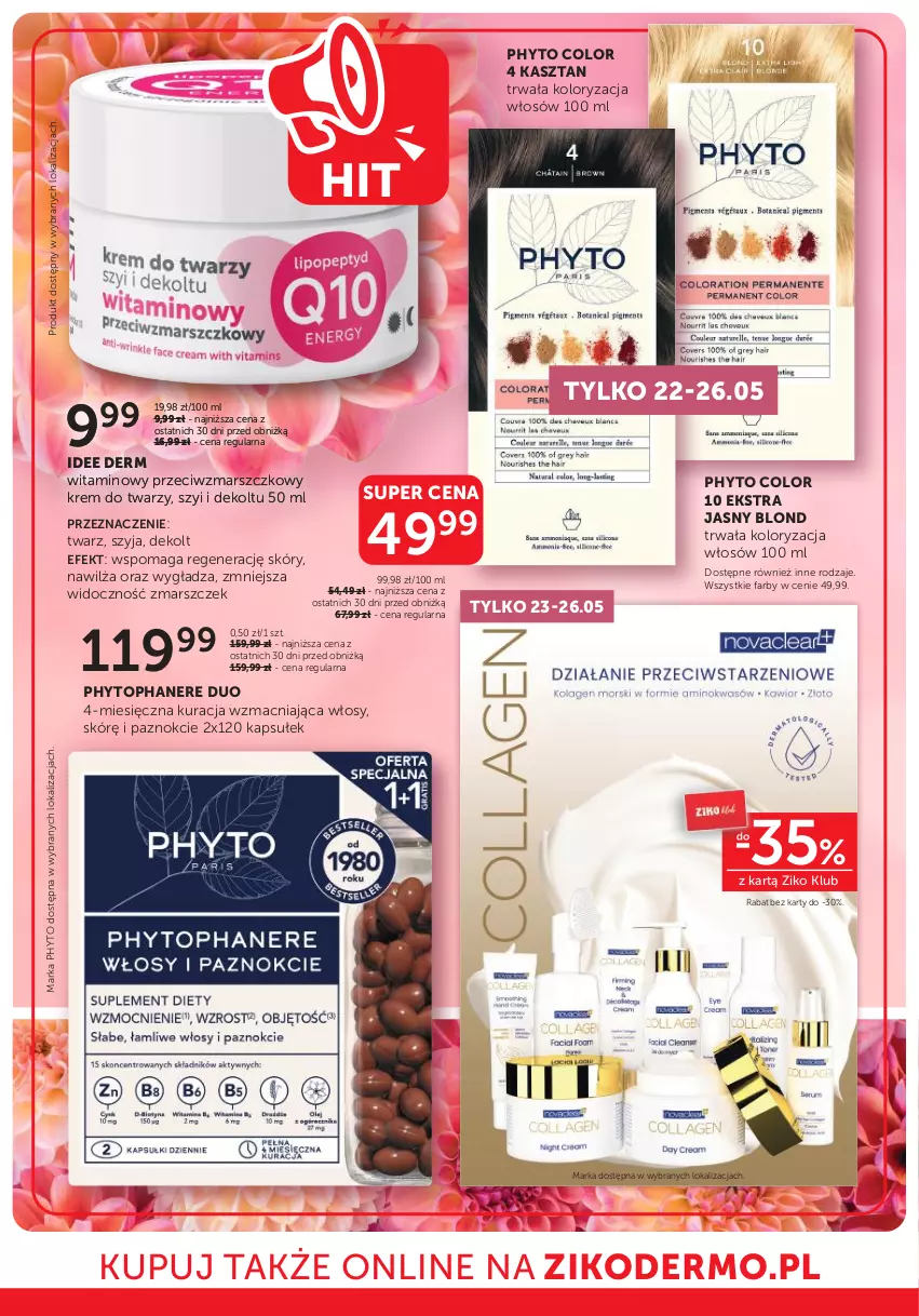 Gazetka promocyjna Ziko - Gazetka Ziko Dermo - ważna 15.05 do 28.05.2025 - strona 20 - produkty: Fa, Krem do twarzy, Mars, Phyto, Top