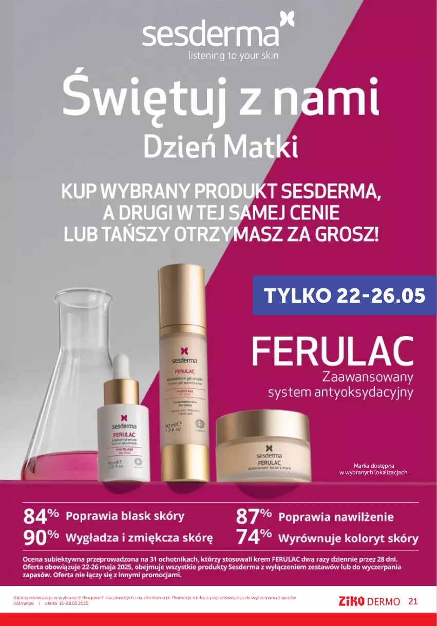 Gazetka promocyjna Ziko - Gazetka Ziko Dermo - ważna 15.05 do 28.05.2025 - strona 21