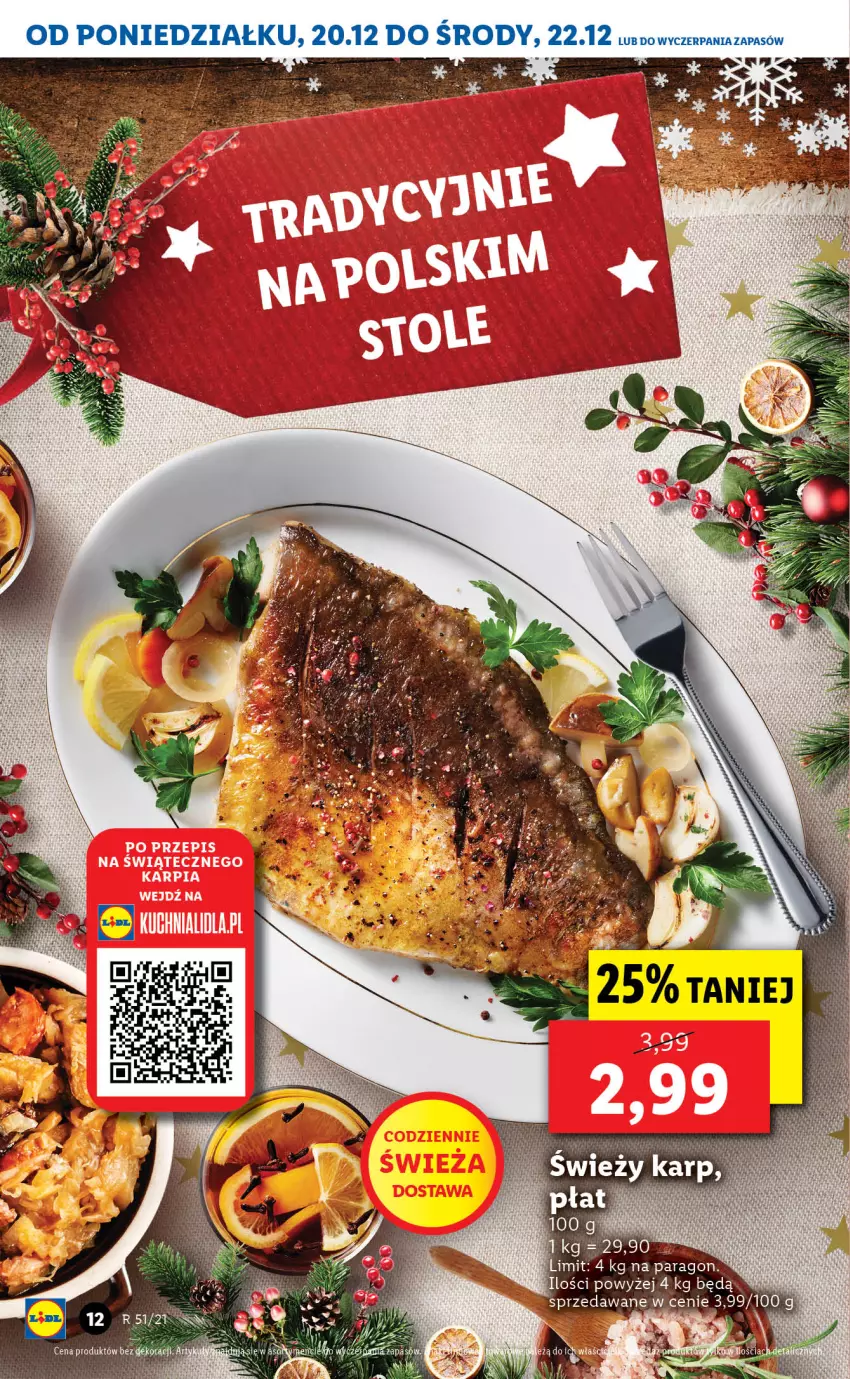 Gazetka promocyjna Lidl - GAZETKA - ważna 20.12 do 24.12.2021 - strona 12