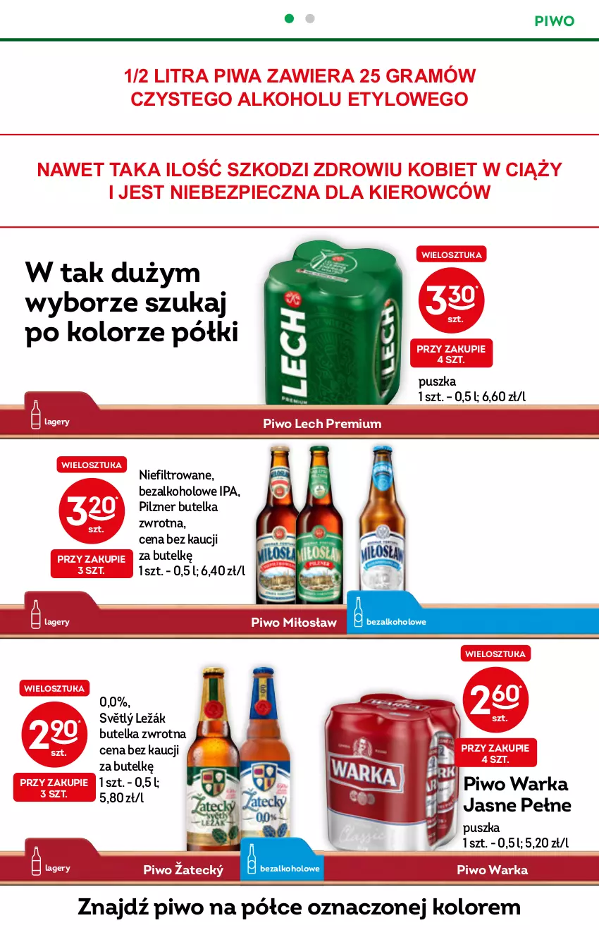 Gazetka promocyjna Żabka - ważna 10.11 do 23.11.2021 - strona 16 - produkty: Gra, Lech Premium, Piec, Piwa, Piwo, Warka