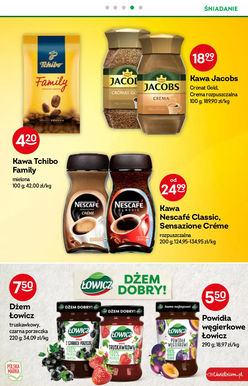 Gazetka promocyjna Żabka - ważna 10.11 do 23.11.2021 - strona 25 - produkty: Dżem, Fa, Jacobs, Kawa, Nescafé, Por, Tchibo, Tchibo Family