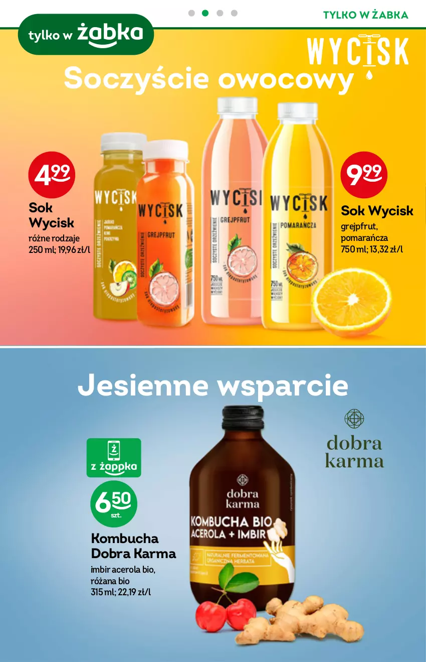 Gazetka promocyjna Żabka - ważna 10.11 do 23.11.2021 - strona 31 - produkty: Acer, Grejpfrut, Imbir, Róża, Sok