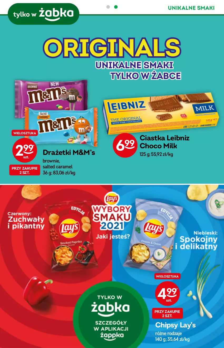 Gazetka promocyjna Żabka - ważna 10.11 do 23.11.2021 - strona 5 - produkty: Brownie, Chipsy, Ciastka, Lay’s