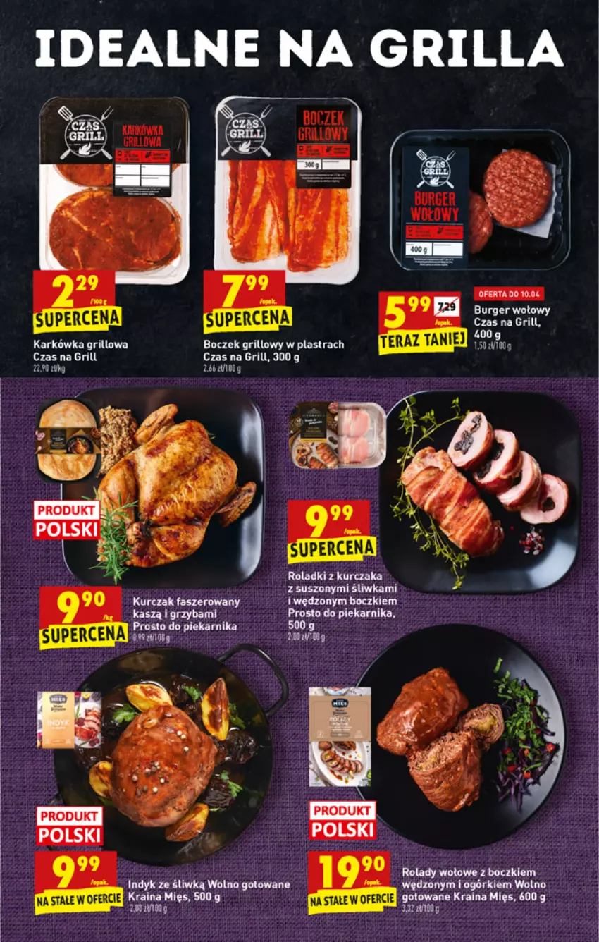 Gazetka promocyjna Biedronka - W tym tygodniu - ważna 08.04 do 14.04.2021 - strona 15 - produkty: Boczek, Grill, Kurczak, Roladki z kurczaka, Ser, Tera