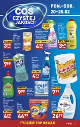 Gazetka promocyjna Aldi - Pełny katalog - Gazetka - ważna od 25.02 do 25.02.2023 - strona 19 - produkty: Top, Coccolino, Do mycia naczyń, Papier, Clin, Płyn do mycia naczyń, Vizir, Mleczko, Ręcznik, Putzmeister, Płyn do mycia, Kapsułki do prania, Fa