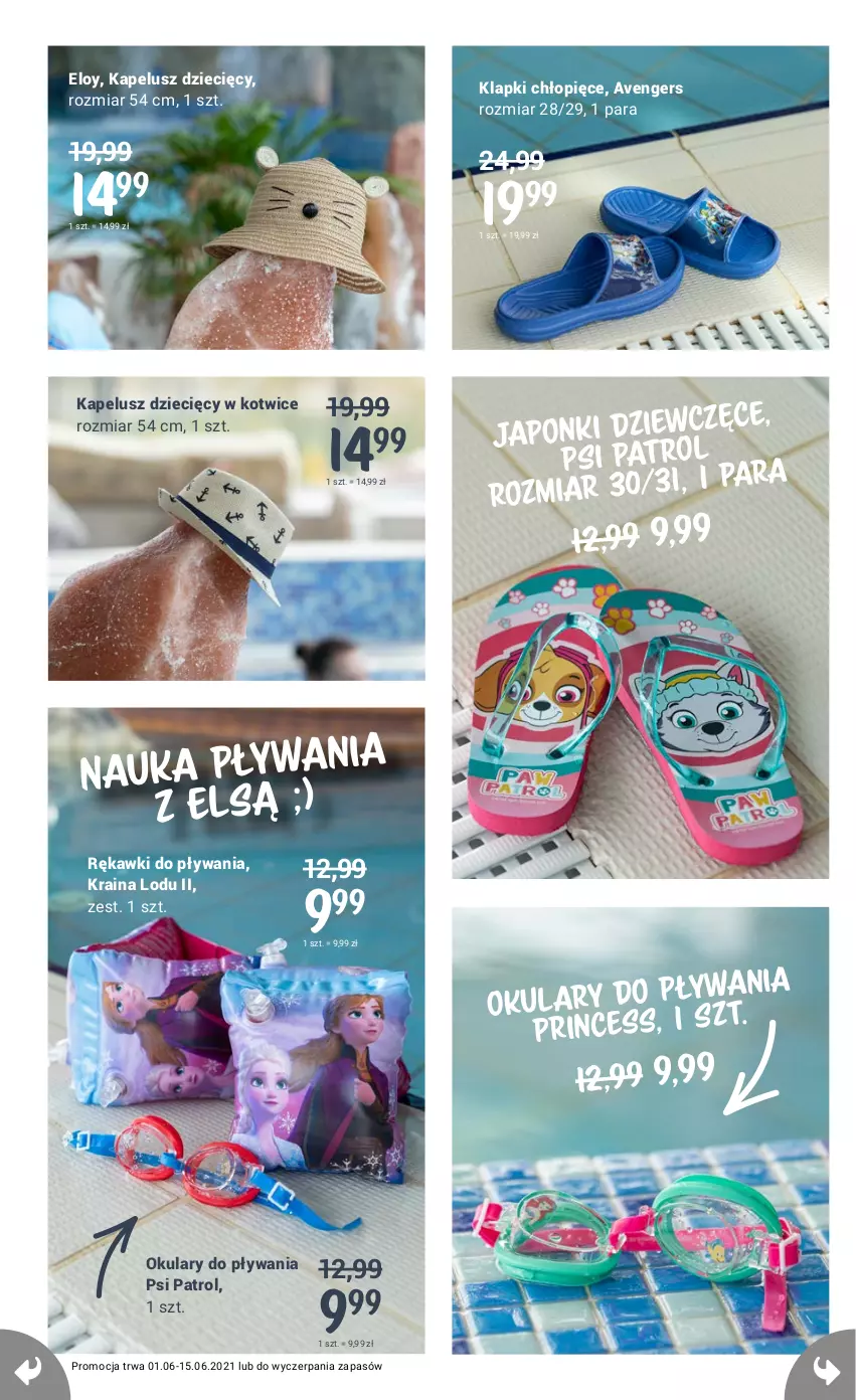 Gazetka promocyjna Rossmann - Czerwiec I - ważna 01.06 do 15.06.2021 - strona 16 - produkty: Avengers, Dzieci, Klapki, Psi Patrol