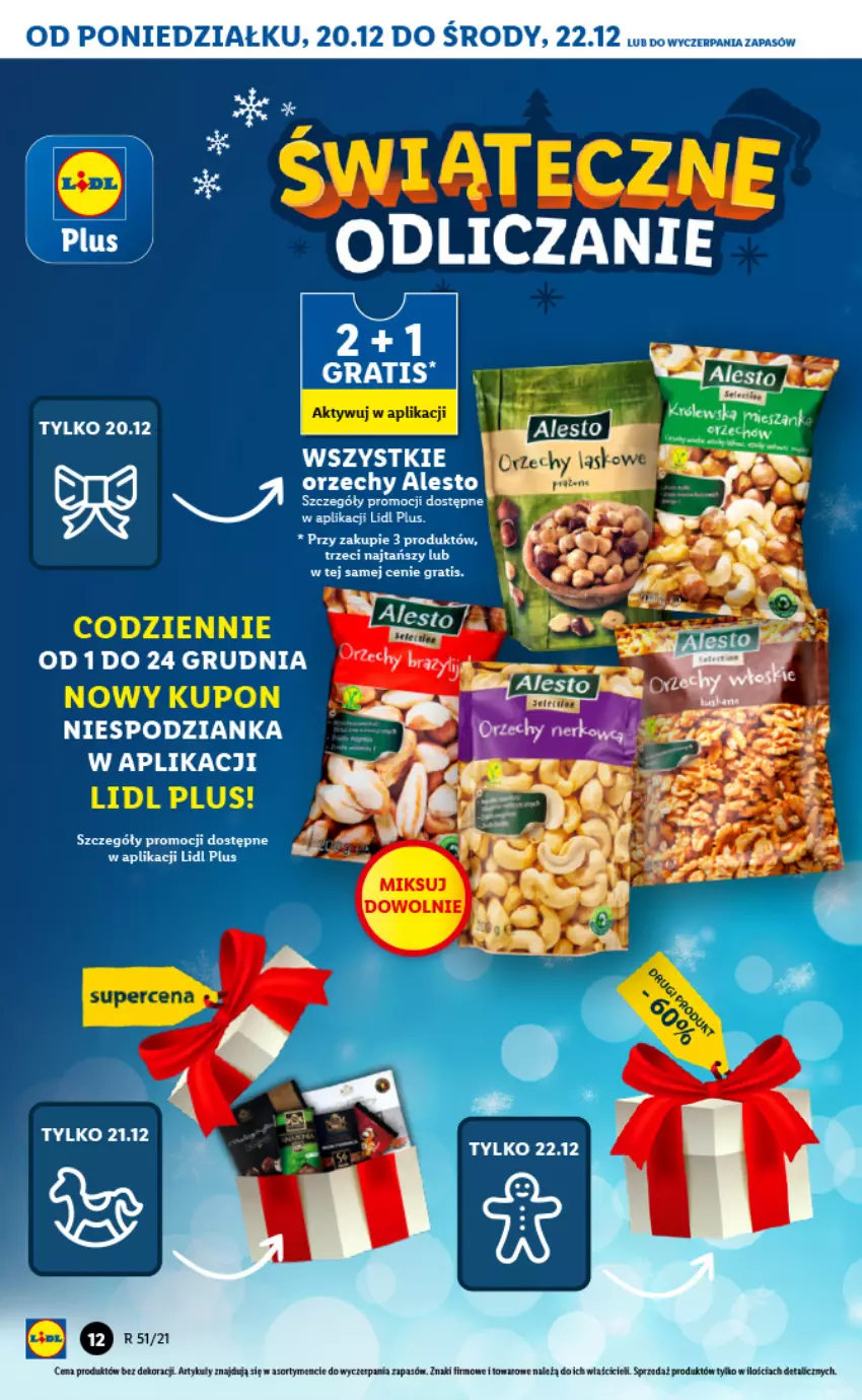 Gazetka promocyjna Lidl - GAZETKA - ważna 20.12 do 24.12.2021 - strona 12 - produkty: Gra