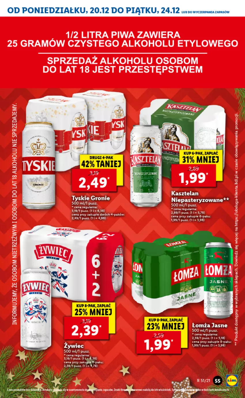 Gazetka promocyjna Lidl - GAZETKA - ważna 20.12 do 24.12.2021 - strona 55 - produkty: Fa