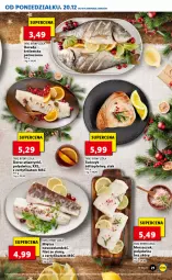 Gazetka promocyjna Lidl - GAZETKA - Gazetka - ważna od 24.12 do 24.12.2021 - strona 21 - produkty: Polędwica, Top, Stek, Miętus, Tuńczyk, Dorsz