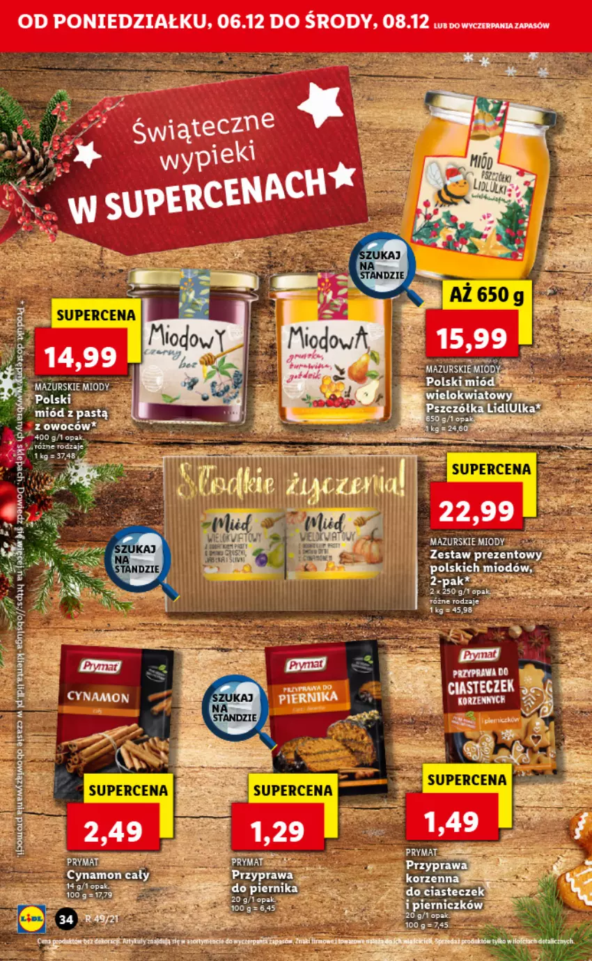 Gazetka promocyjna Lidl - GAZETKA - ważna 06.12 do 08.12.2021 - strona 34