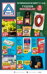 Gazetka promocyjna Aldi - Pełna oferta - Gazetka - ważna od 16.03 do 16.03.2024 - strona 1 - produkty: Ser, Gin, Gra, Kawa ziarnista, Jaja, Cars, Kawa, Winogrona, Robot, Babka, Kiełbasa biała, Wino, Kiełbasa, Jaja z wolnego wybiegu, Segafredo, Fa