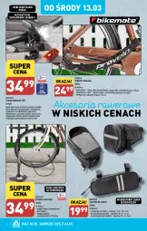 Gazetka promocyjna Aldi - Pełna oferta - Gazetka - ważna od 16.03 do 16.03.2024 - strona 34 - produkty: Piec, Por, Noż, Telefon, Pompka, Rower, Bateria, Lampa, Akumulator