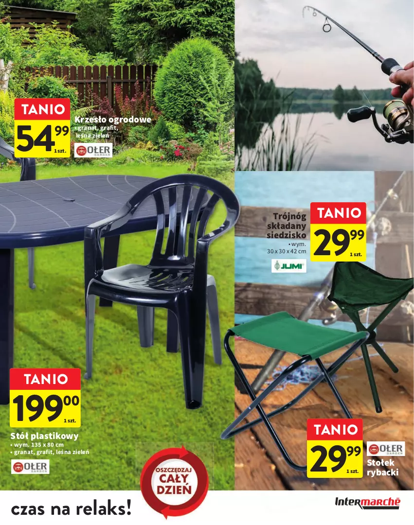 Gazetka promocyjna Intermarche - Gazetka Intermarche - ważna 27.04 do 10.05.2023 - strona 5 - produkty: Gra, Granat, Krzesło, Krzesło ogrodowe, Ryba, Siedzisko, Stół, Stołek