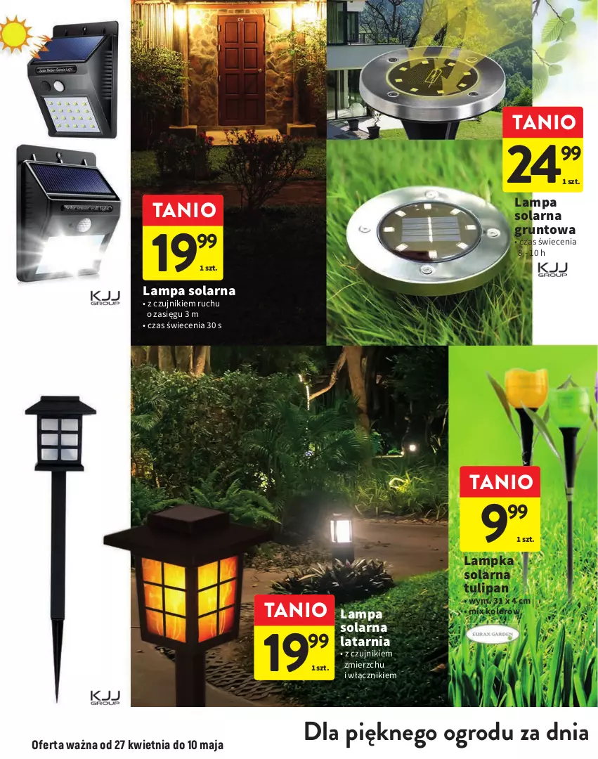 Gazetka promocyjna Intermarche - Gazetka Intermarche - ważna 27.04 do 10.05.2023 - strona 6 - produkty: Grunt, Lampa, Latarnia, Tulipan