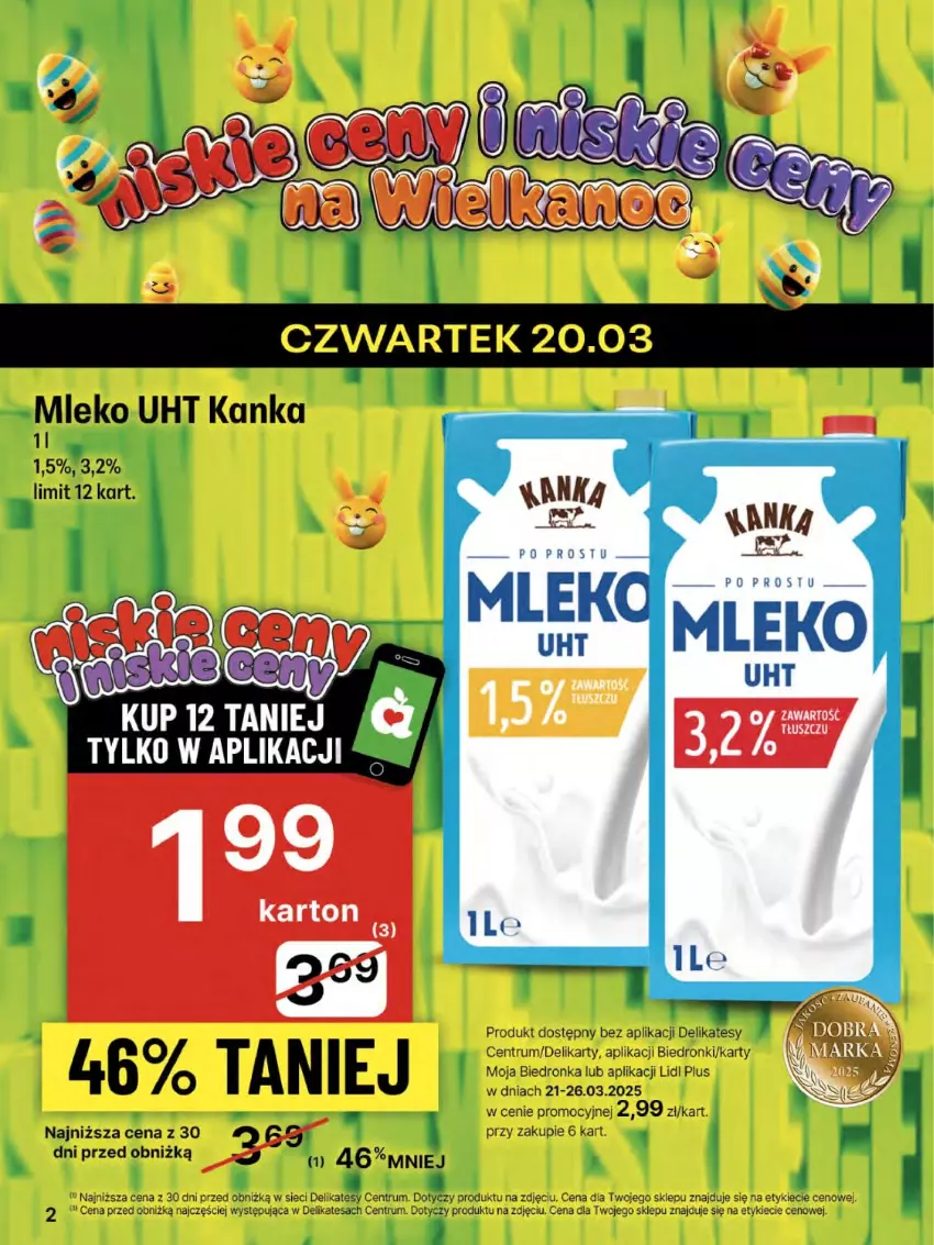 Gazetka promocyjna Delikatesy Centrum - NOWA GAZETKA Delikatesy Centrum od 20 marca! 20-26.03.2025 - ważna 20.03 do 26.03.2025 - strona 2