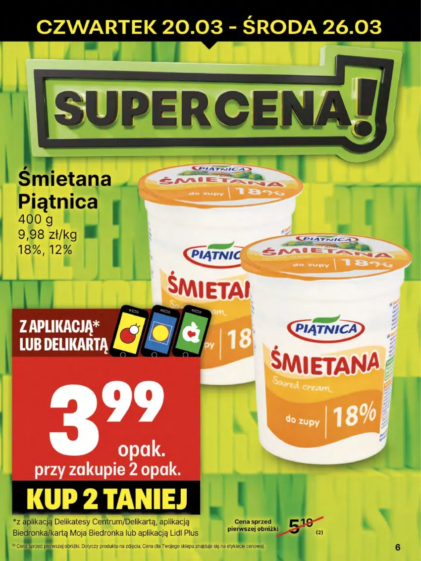 Gazetka promocyjna Delikatesy Centrum - NOWA GAZETKA Delikatesy Centrum od 20 marca! 20-26.03.2025 - ważna 20.03 do 26.03.2025 - strona 6