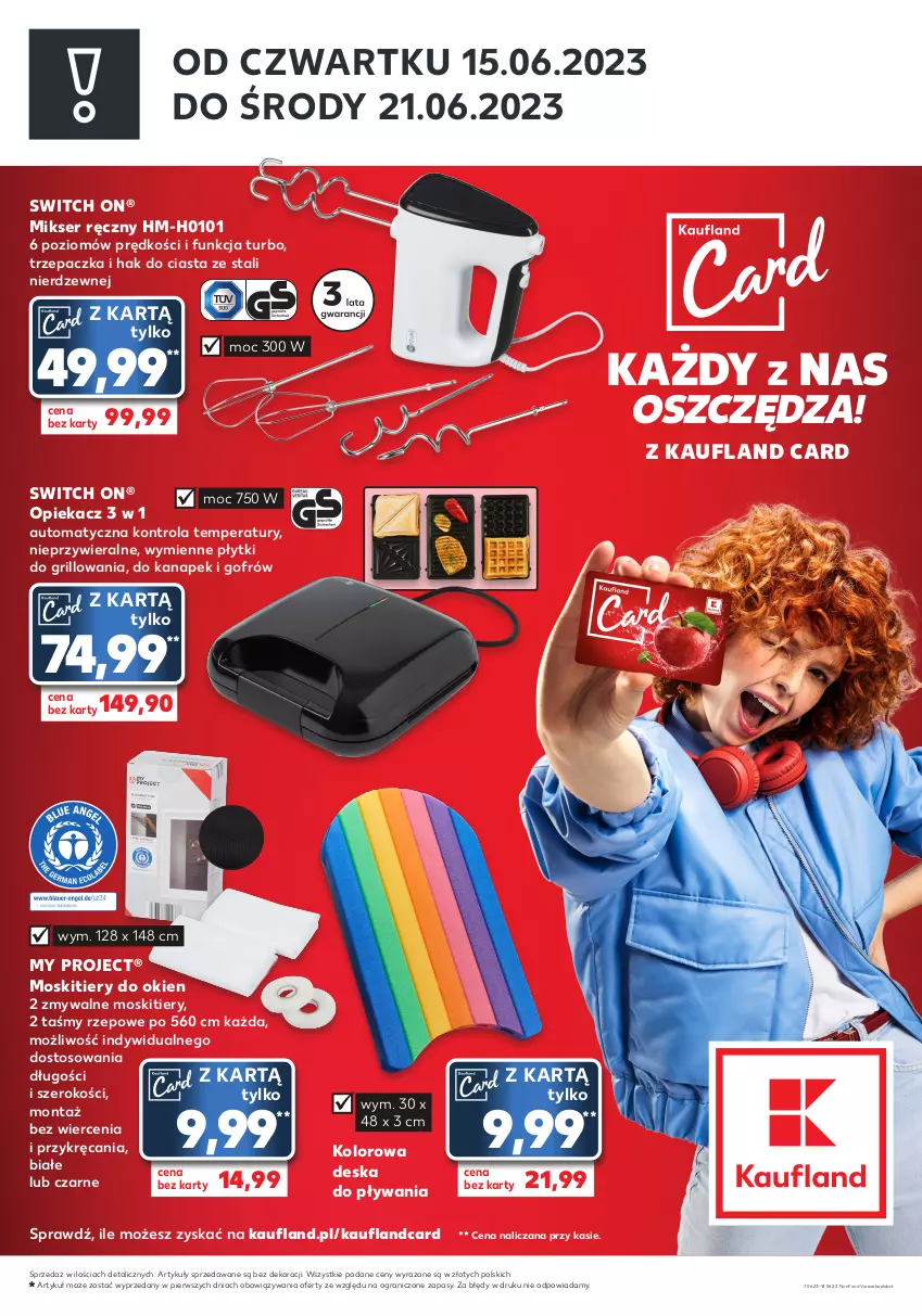 Gazetka promocyjna Kaufland - Zapowiedź oferty - ważna 07.06 do 14.06.2023 - strona 2 - produkty: Gra, Grill, Mikser, Mikser ręczny, Ser, Trzepaczka