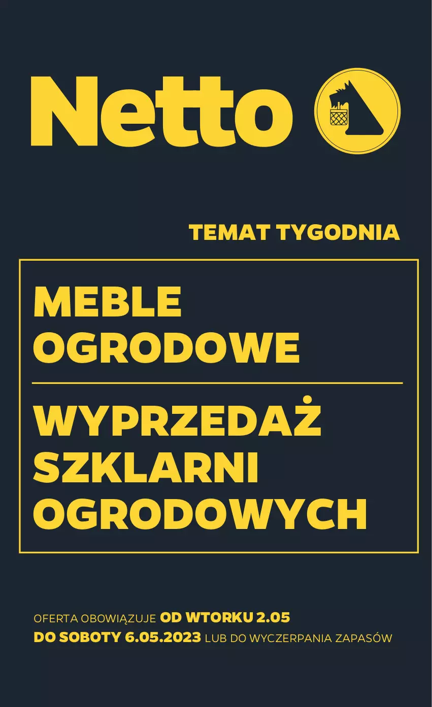 Gazetka promocyjna Netto - Akcesoria i dodatki - ważna 04.05 do 10.05.2023 - strona 1 - produkty: Meble