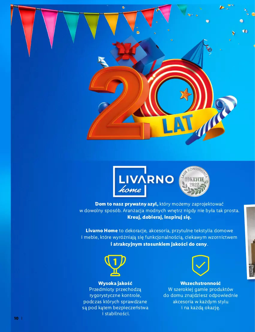 Gazetka promocyjna Lidl - KATALOG OGRÓD - ważna 25.04 do 12.06.2022 - strona 10 - produkty: Ivar, Meble, O nas, Piec, Sok