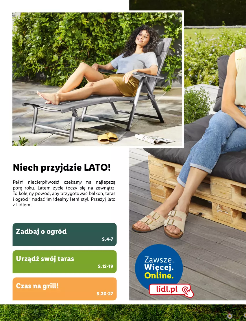 Gazetka promocyjna Lidl - KATALOG OGRÓD - ważna 25.04 do 12.06.2022 - strona 2 - produkty: Grill, Ogród, Olej, Por