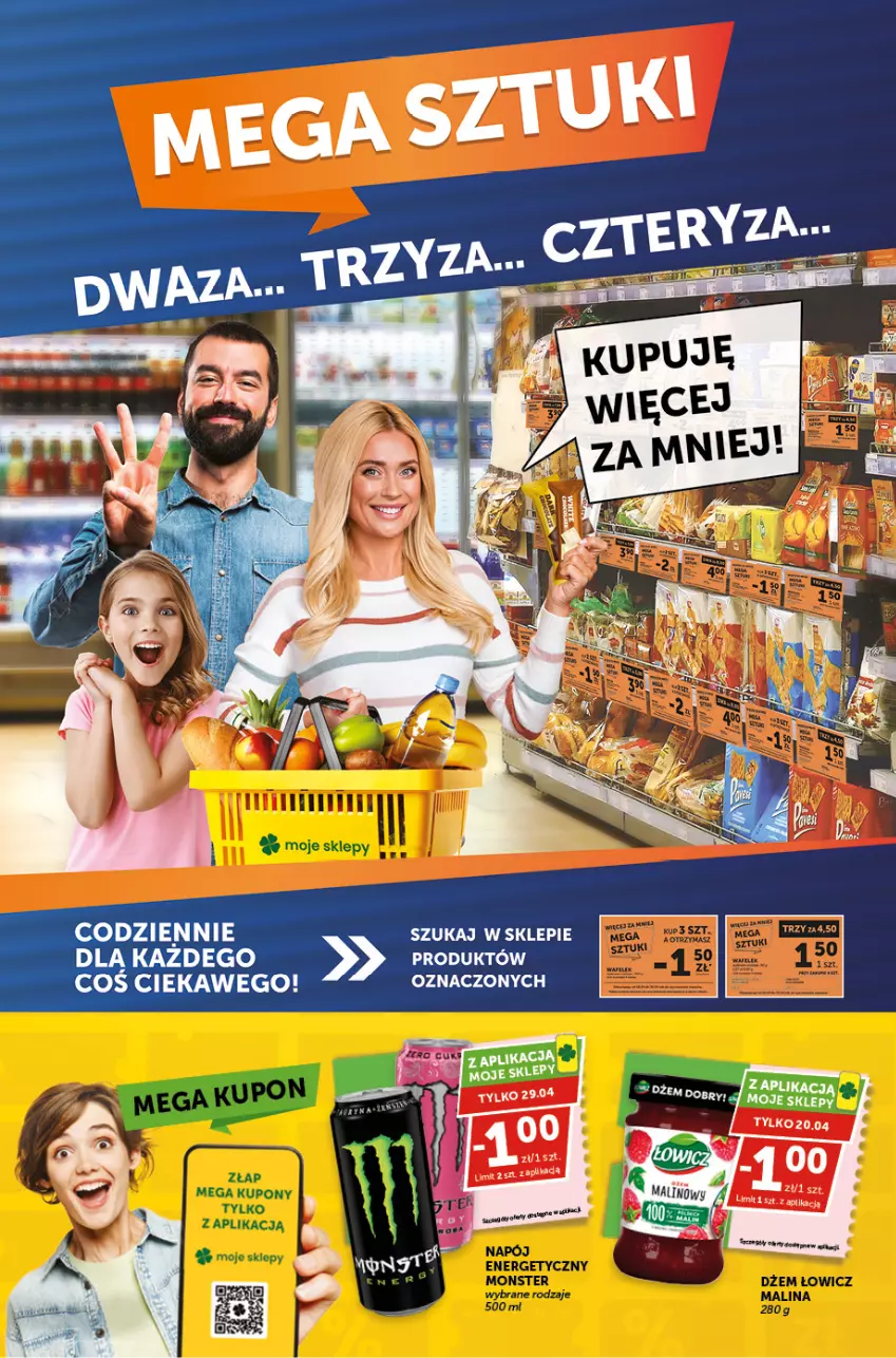 Gazetka promocyjna ABC - ważna 18.04 do 30.04.2024 - strona 6 - produkty: Dżem, Napój, Napój energetyczny