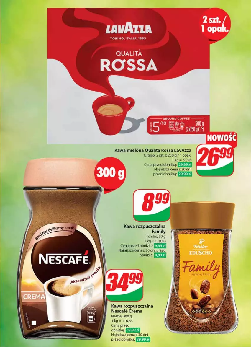 Gazetka promocyjna Dino - Gazetka 37 / 2024 - ważna 11.09 do 17.09.2024 - strona 13 - produkty: Aksam, BIC, Fa, Kawa, Kawa mielona, Kawa rozpuszczalna, Lavazza, Tchibo