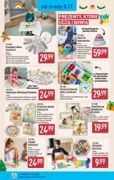 Gazetka promocyjna Aldi - Artykuły przemysłowe i tekstylia - Gazetka - ważna od 08.11 do 08.11.2025 - strona 2 - produkty: Gra, Układanka, Tablica edukacyjna, Puzzle, Scrabble, Zabawka, Zegar, Dzieci, Klocki, Wagi, Monte, Kalendarz