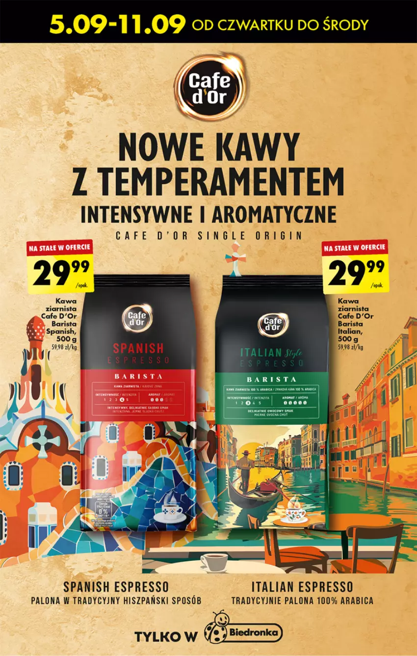 Gazetka promocyjna Biedronka - Od czwartku - ważna 05.09 do 11.09.2024 - strona 57 - produkty: BIC, Dron, Gin, Kawa, Kawa ziarnista