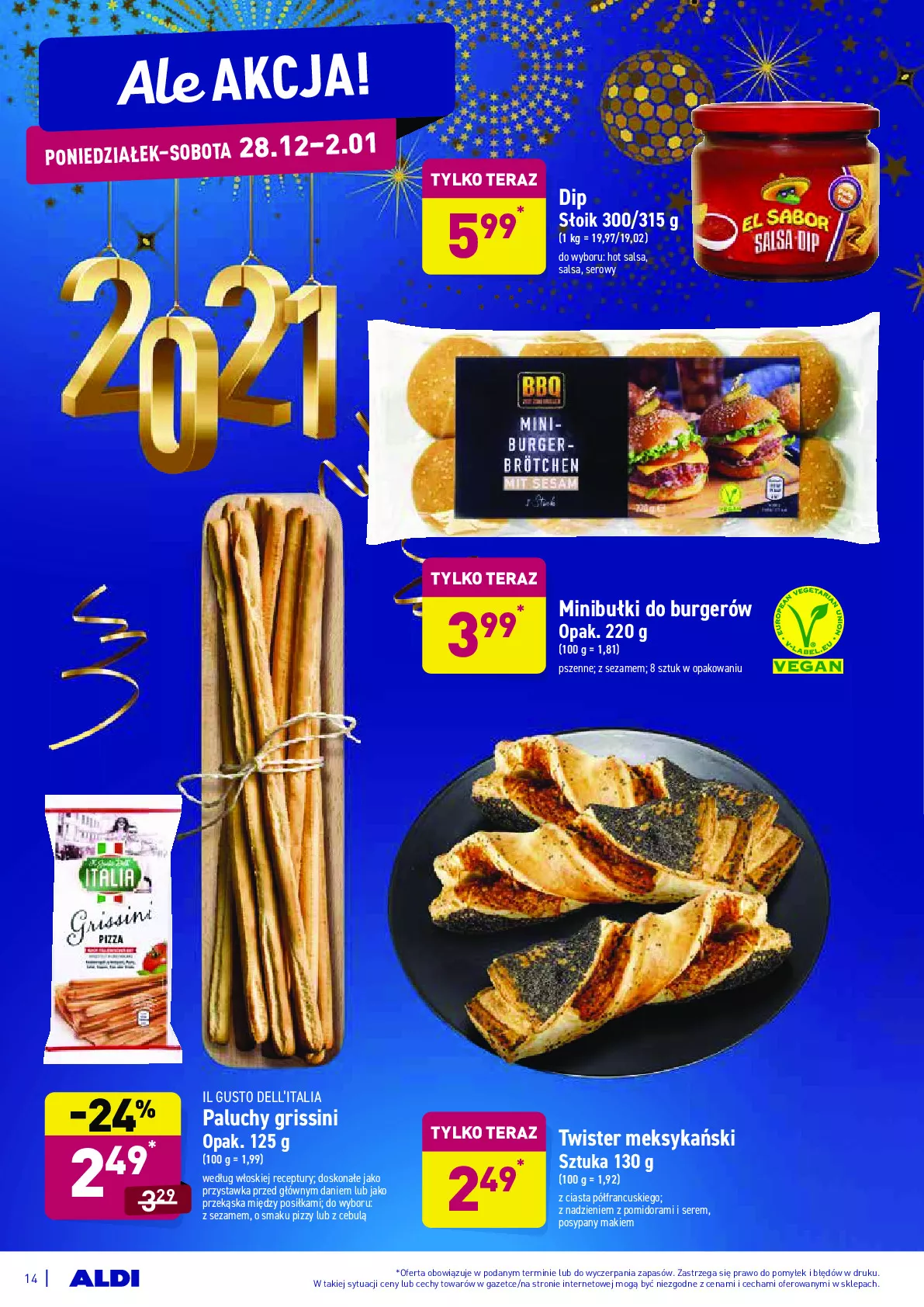 Gazetka promocyjna Aldi - Okazje tygodnia - ważna 01.01 do 02.01.2021 - strona 14